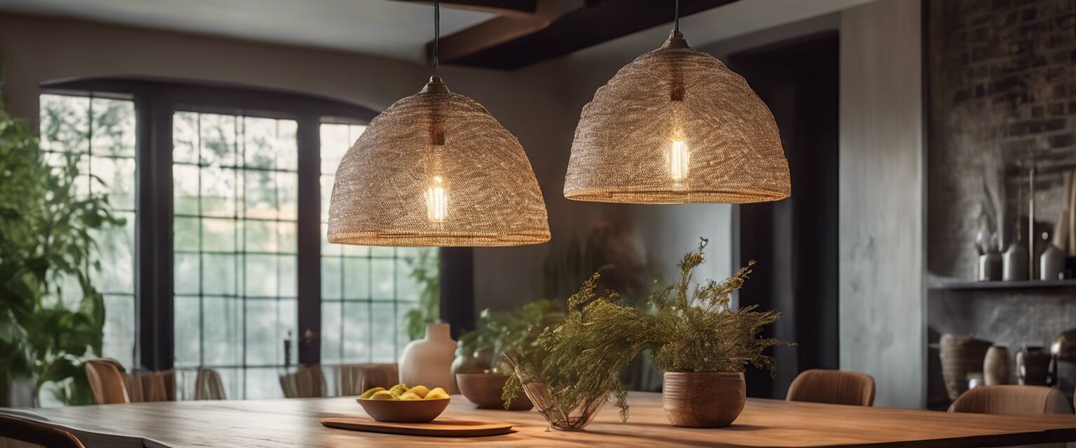 Eco-friendly pendant lamp